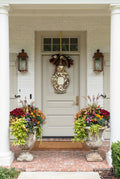 Monogrammed Brown and White Chinoiserie Ginger Jar (Single Monogram Available)