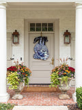 Blue and White Turkey